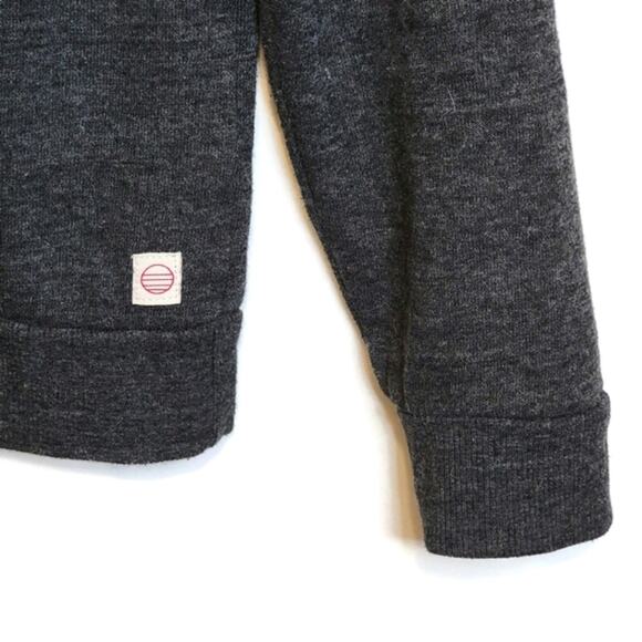 Marine Layer Navan Graphic Crew Neck Gray Sweatshirt Long Sleeve Casual Size M - Picture 5 of 10